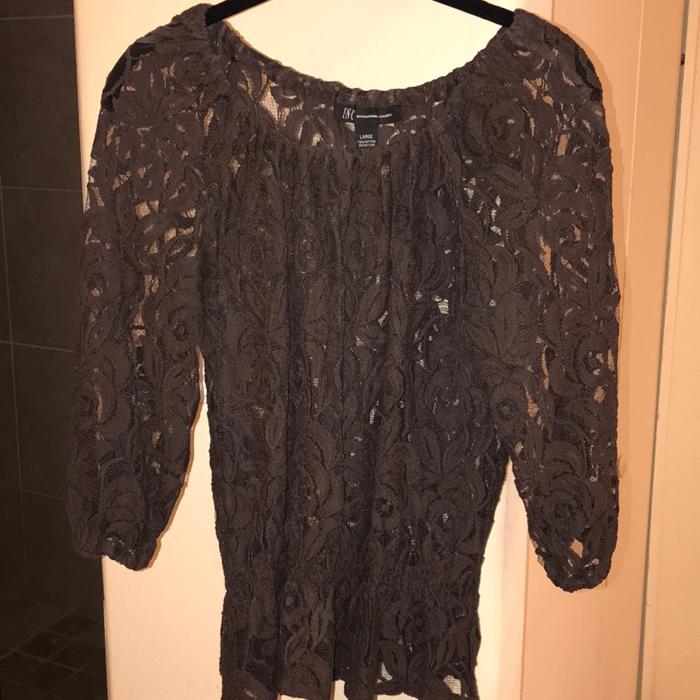 Brown INC blouse